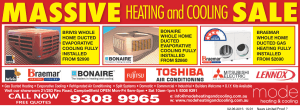 Heating & Cooling Sale