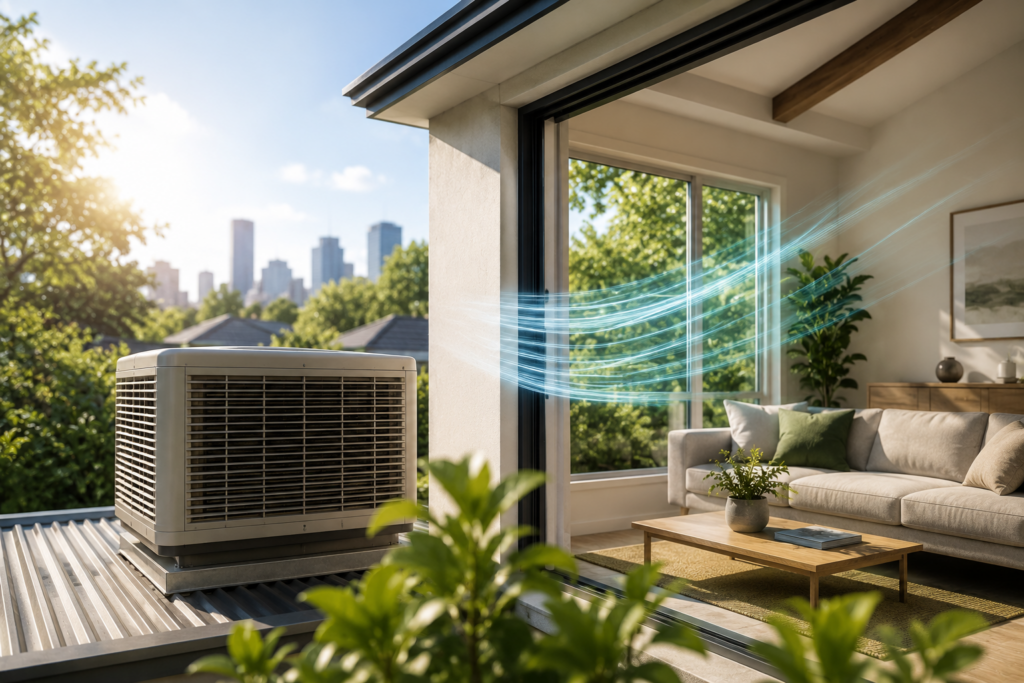 Benefits of evaporative cooling for Australian homes
